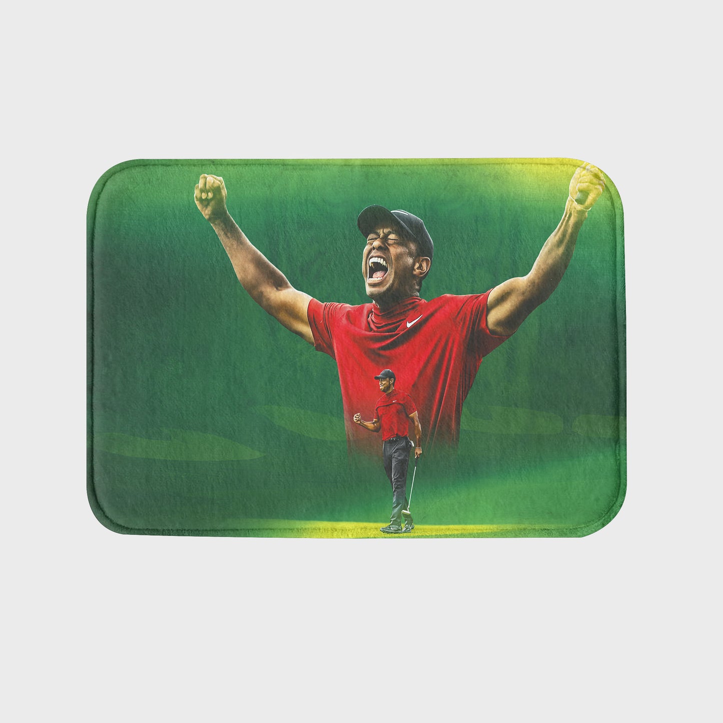 Tiger Woods Inspirational Rug