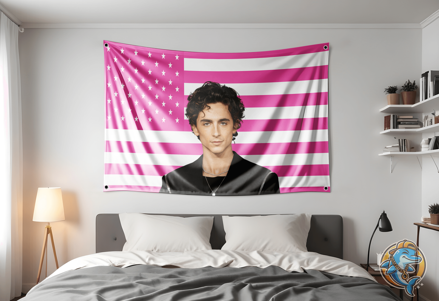 Timothée Chalamet Flag Hot Sexy Tapestry 3x5ft For Dorm Rooms