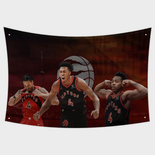 Scottie Barnes Flag | Custom 3x5 Feet NBA Tapestry Design