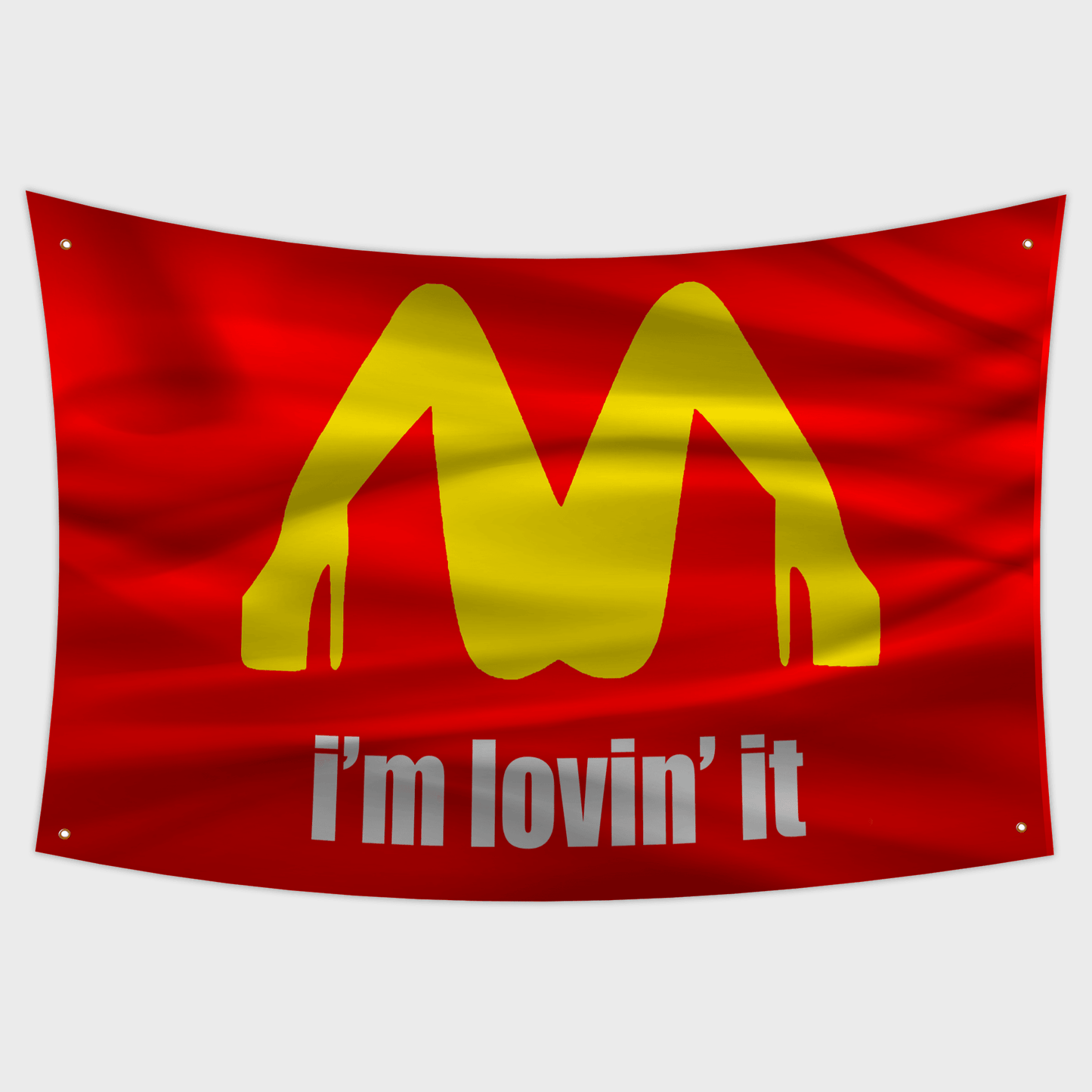 I'm Lovin it, McDonalds flag