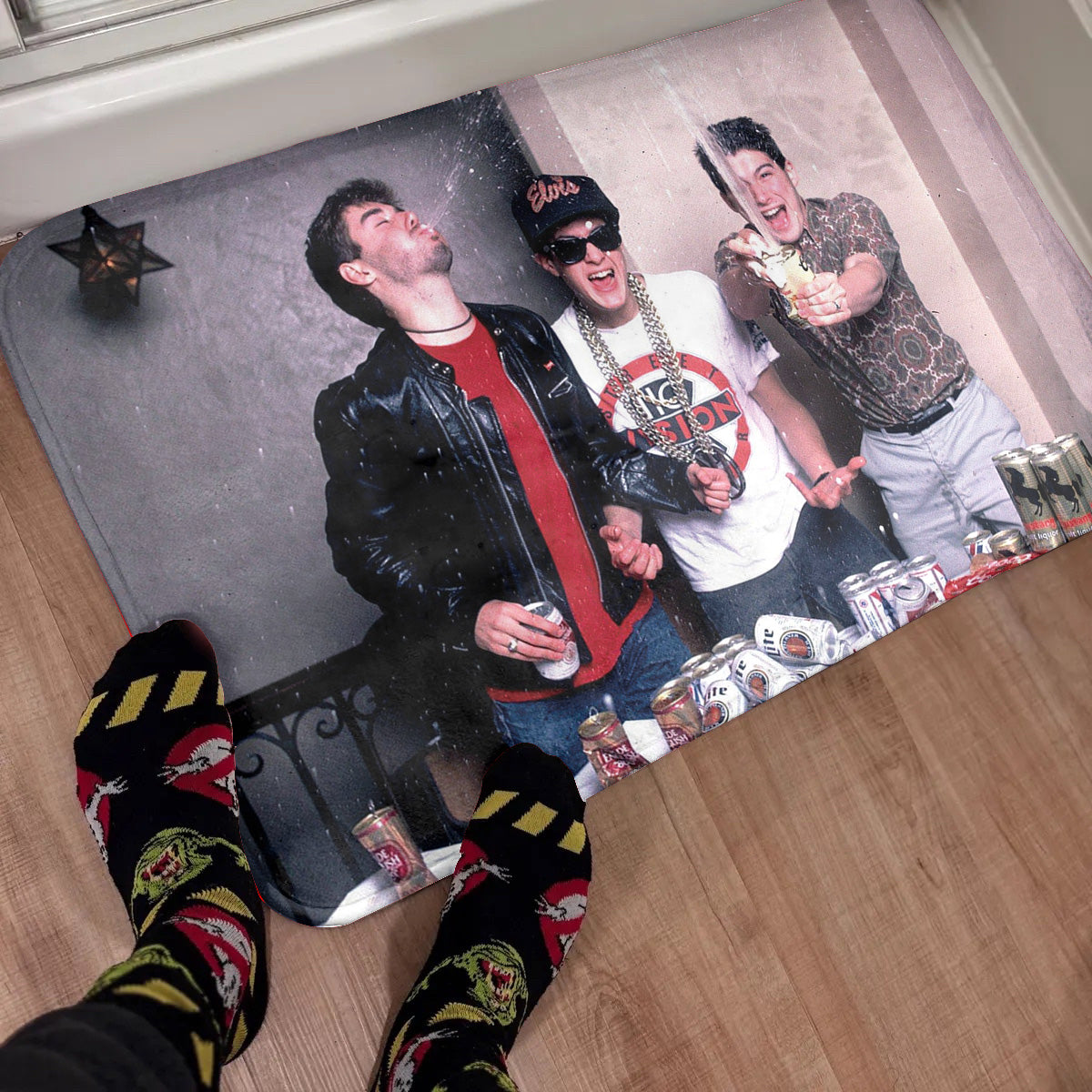 Beastie Boys Rug | Beastie Boys Floor Mat Bathroom Mat
