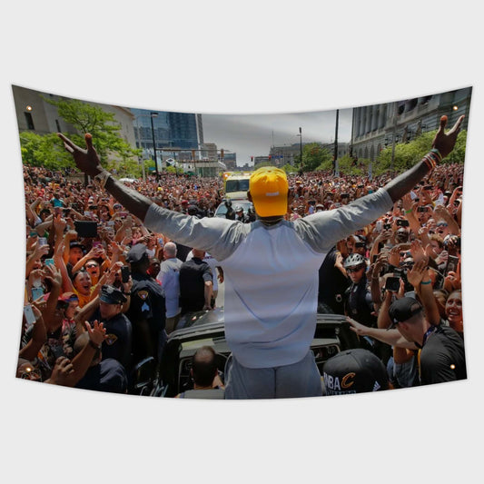cleveland cavaliers parade flag