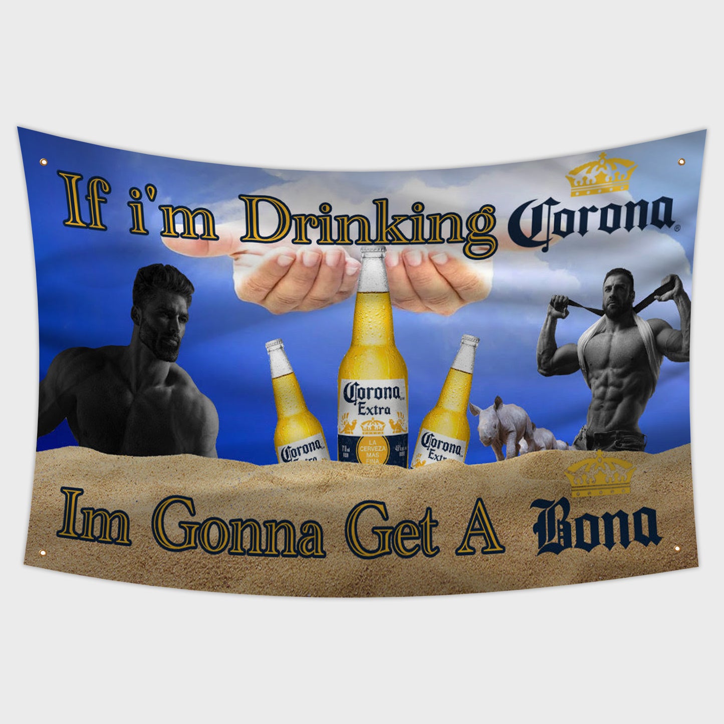 Corona Beer Flag