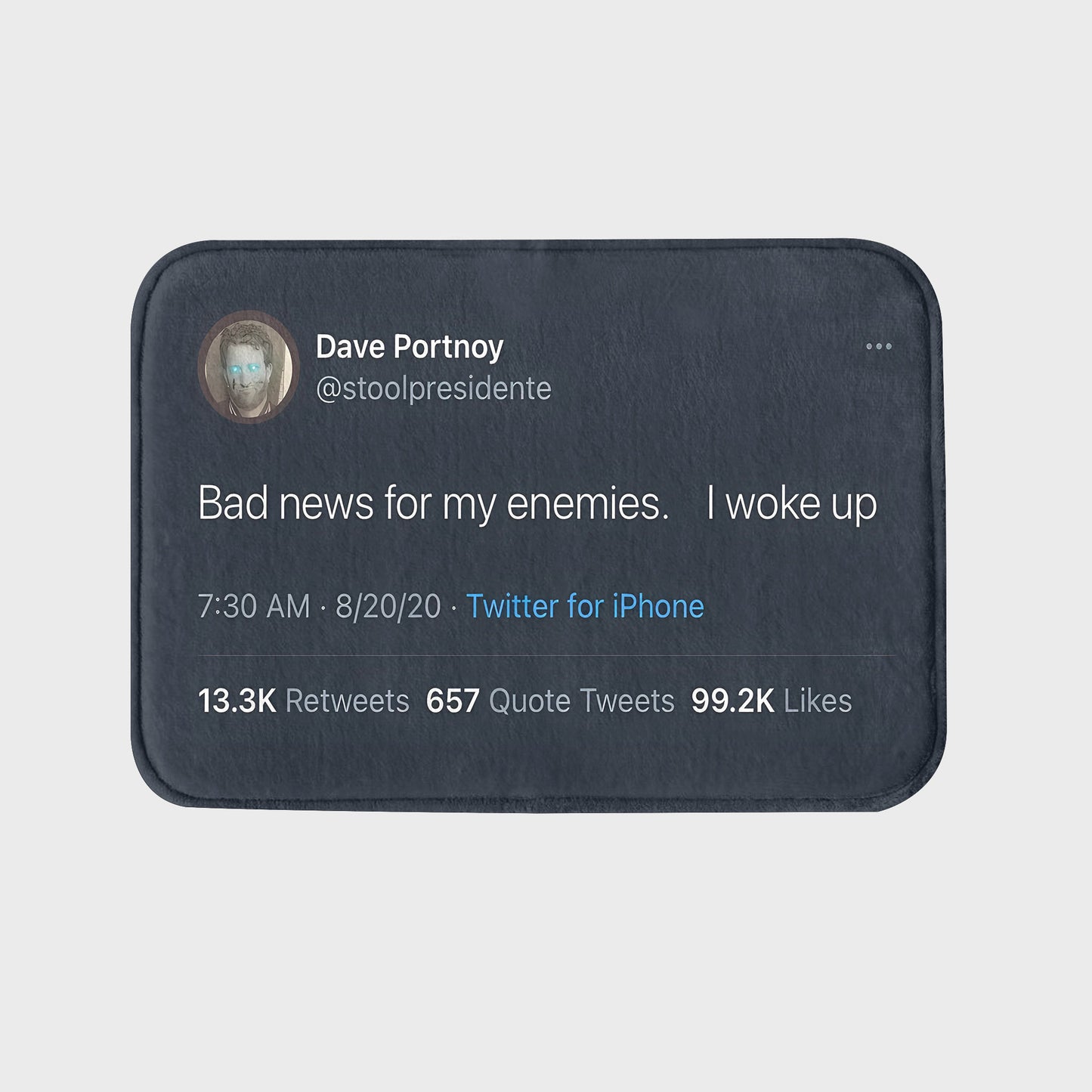 Dave Portnoy Tweet Rug