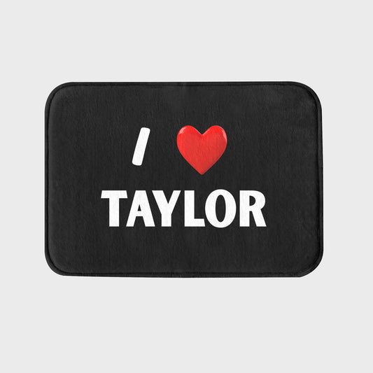 I Love Taylor Rug | Taylor Swift Floor Mat