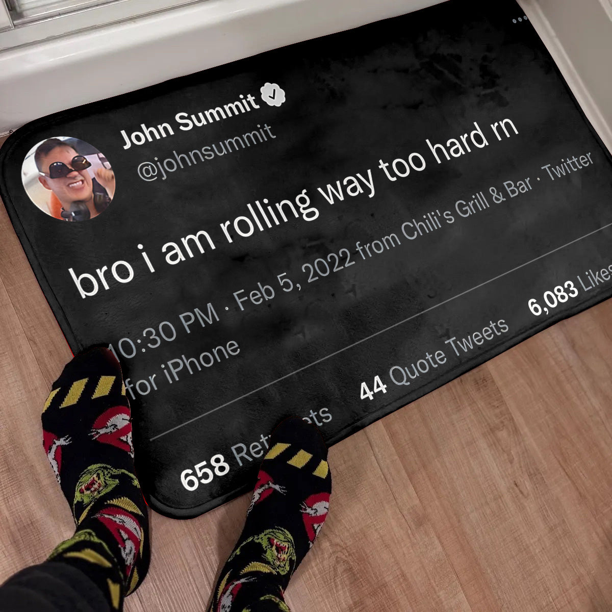 John Summit Rolling Tweet Rug