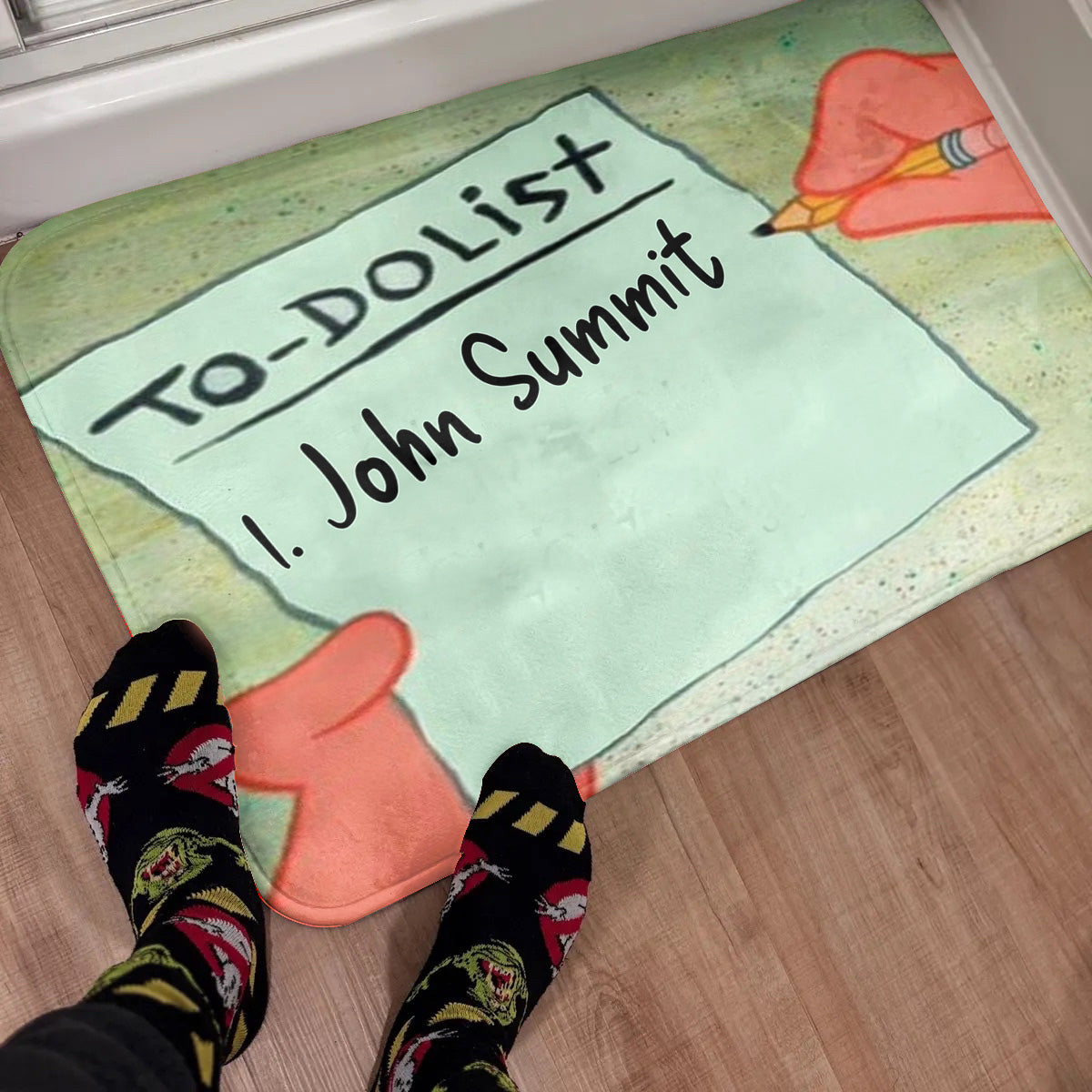 John Summit To Do List Rug
