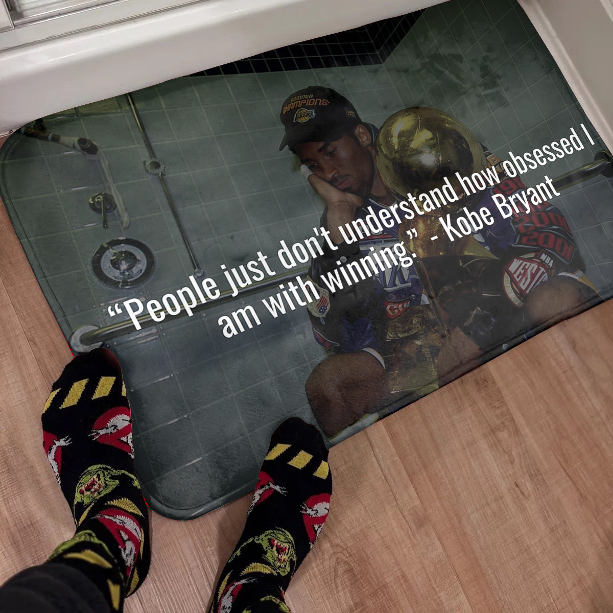 Kobe Quote Rug
