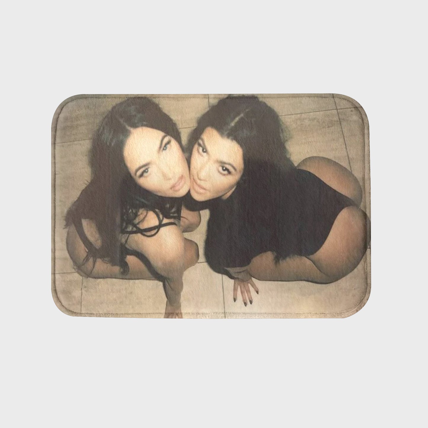 Kourtney Kardashian and Megan Fox Rug