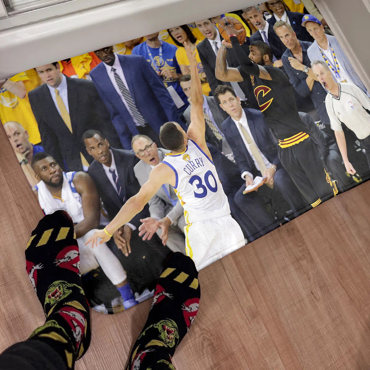 Kyrie Irving's "The Shot" Rug