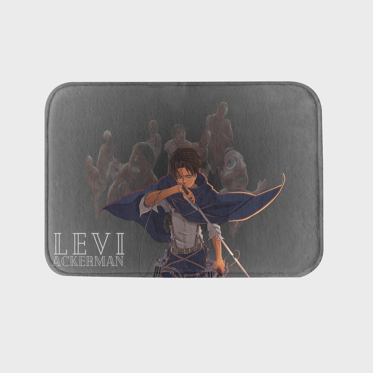 Levi Ackerman AOT Flag 3x5ft Anime Rug