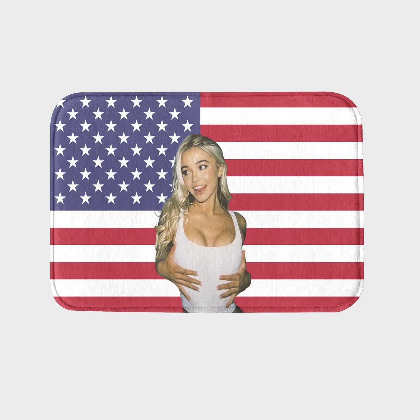 Livvy Dunne American Flag Rug