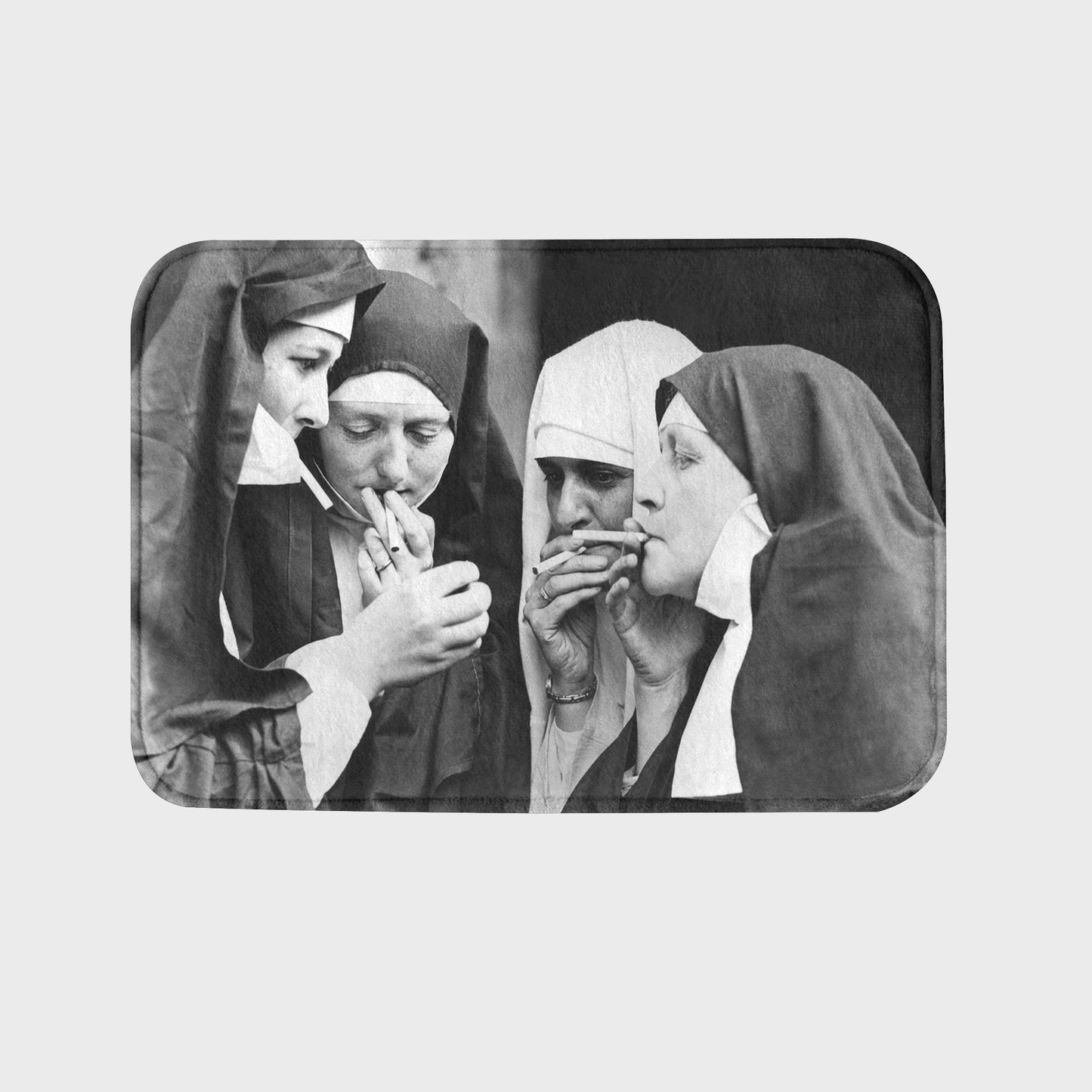 Nuns Smoking Rug
