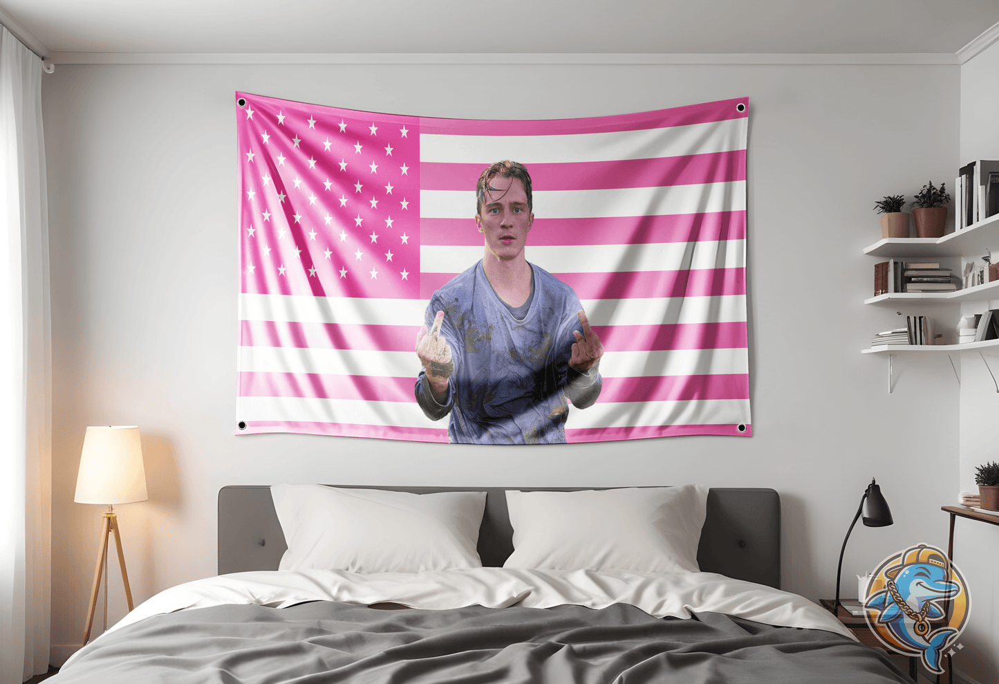 Rafe Cameron Drew Starkey Flag Hung Up