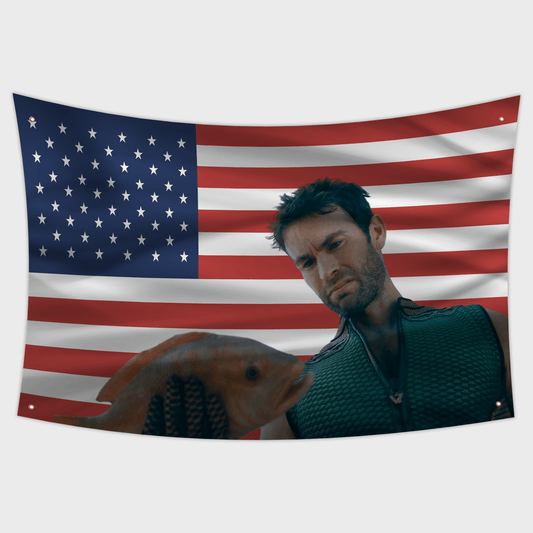 The Deep "The Peak" Flag - 3x5 ft Lightweight Polyester from The Boys