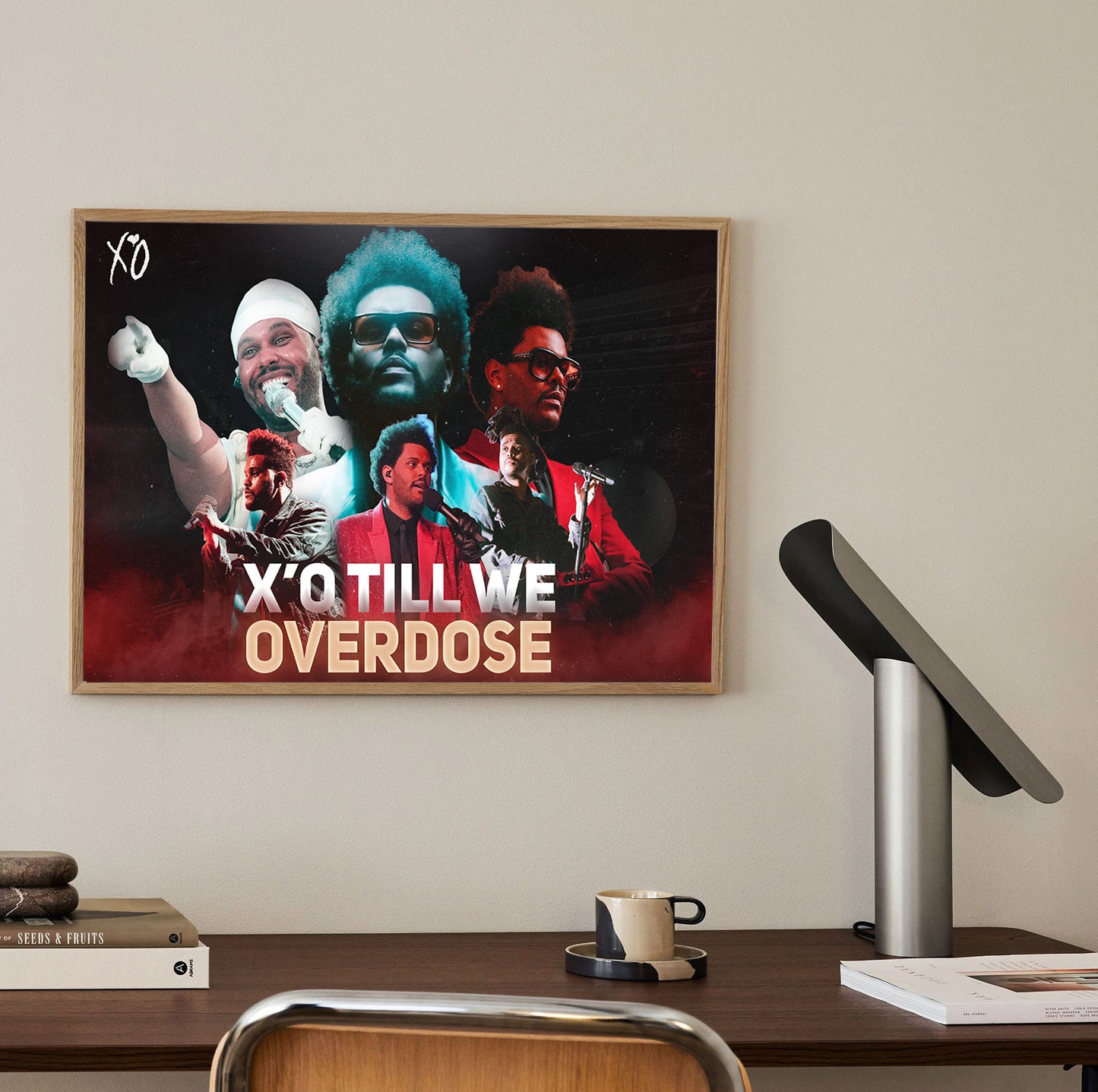 The Weeknd Poster | Aesthetic Matte Wall Art for Fans