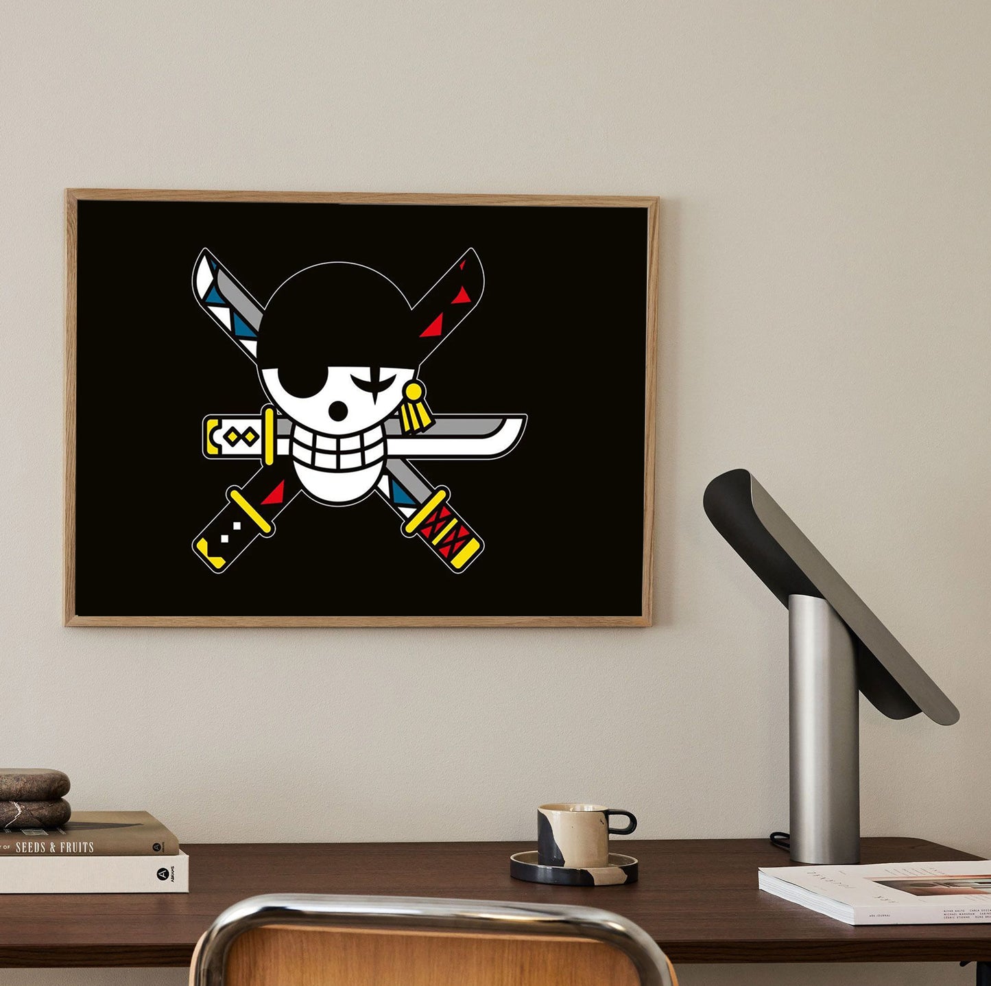 Zoro Jolly Roger Poster | Anime Wall Posters