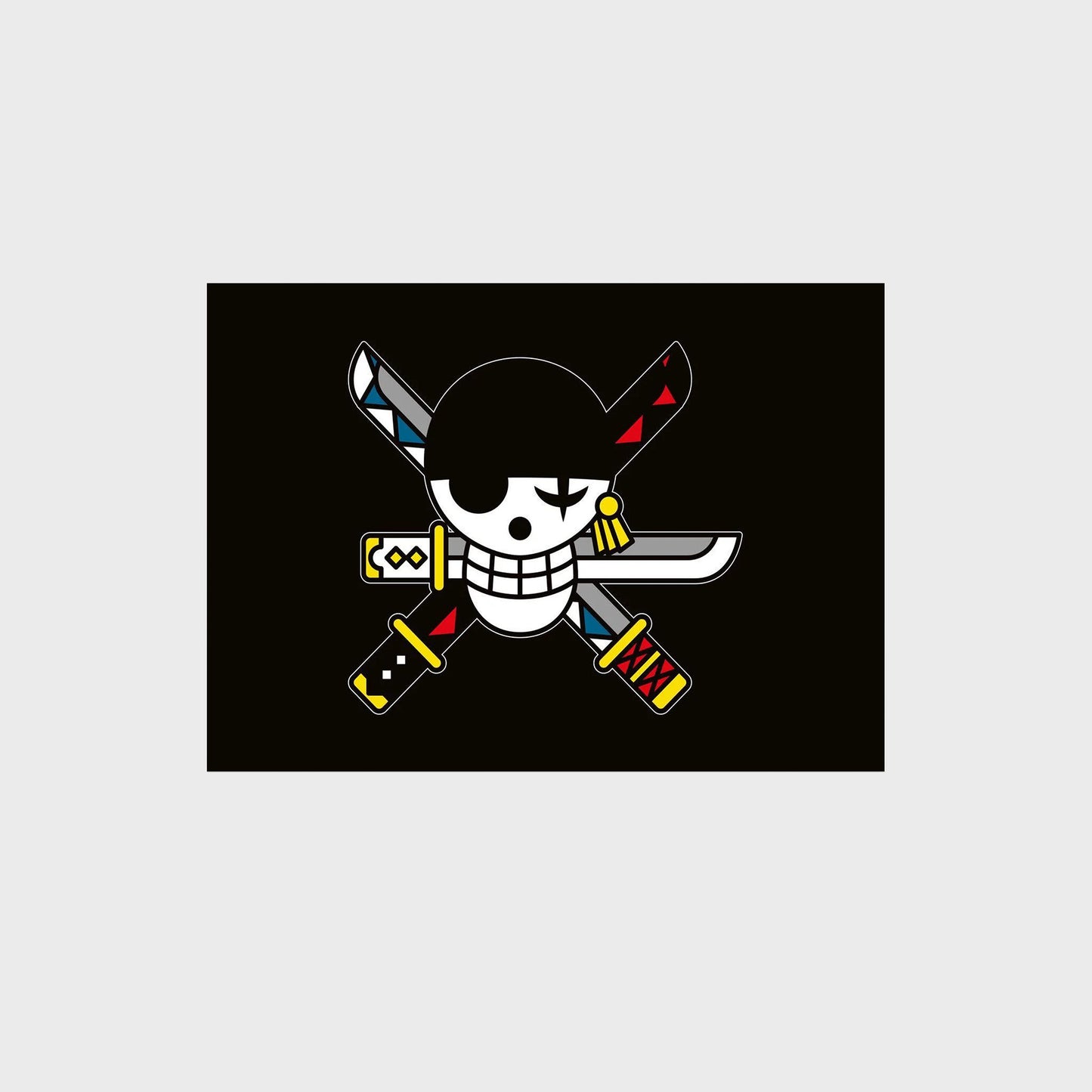 Zoro Jolly Roger Poster | Anime Wall Posters