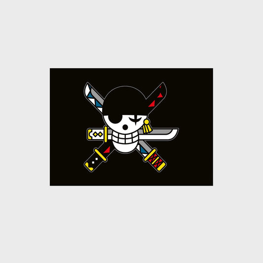 Zoro Jolly Roger Poster | Anime Wall Posters