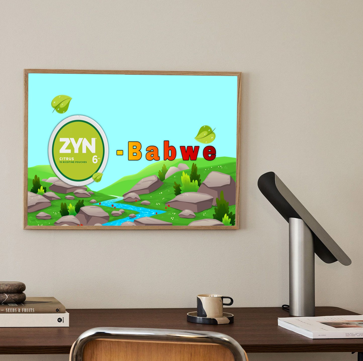 Zyn-Babwe Poster | Viral Meme Poster for Dorms