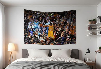 Kobe Bryant Game 7 Flag | Custom 3x5 Feet Sports Tapestry Design