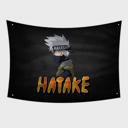 Kakashi Hatake Flag | Naruto Flag Collection 3x5ft Anime Flag Tapestry