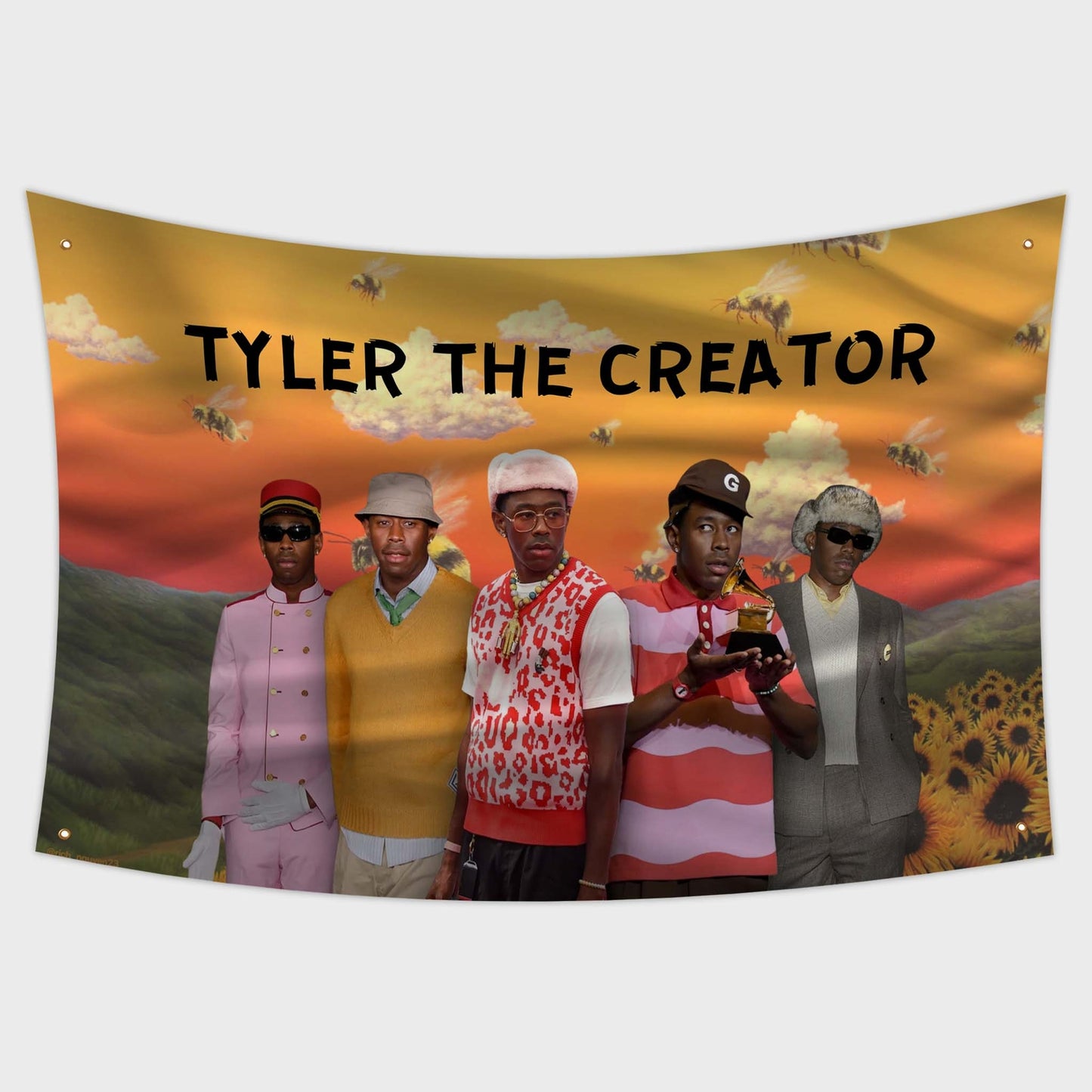 Tyler The Creator Flag | Tyler 3x5ft College Dorm Room Tapestry