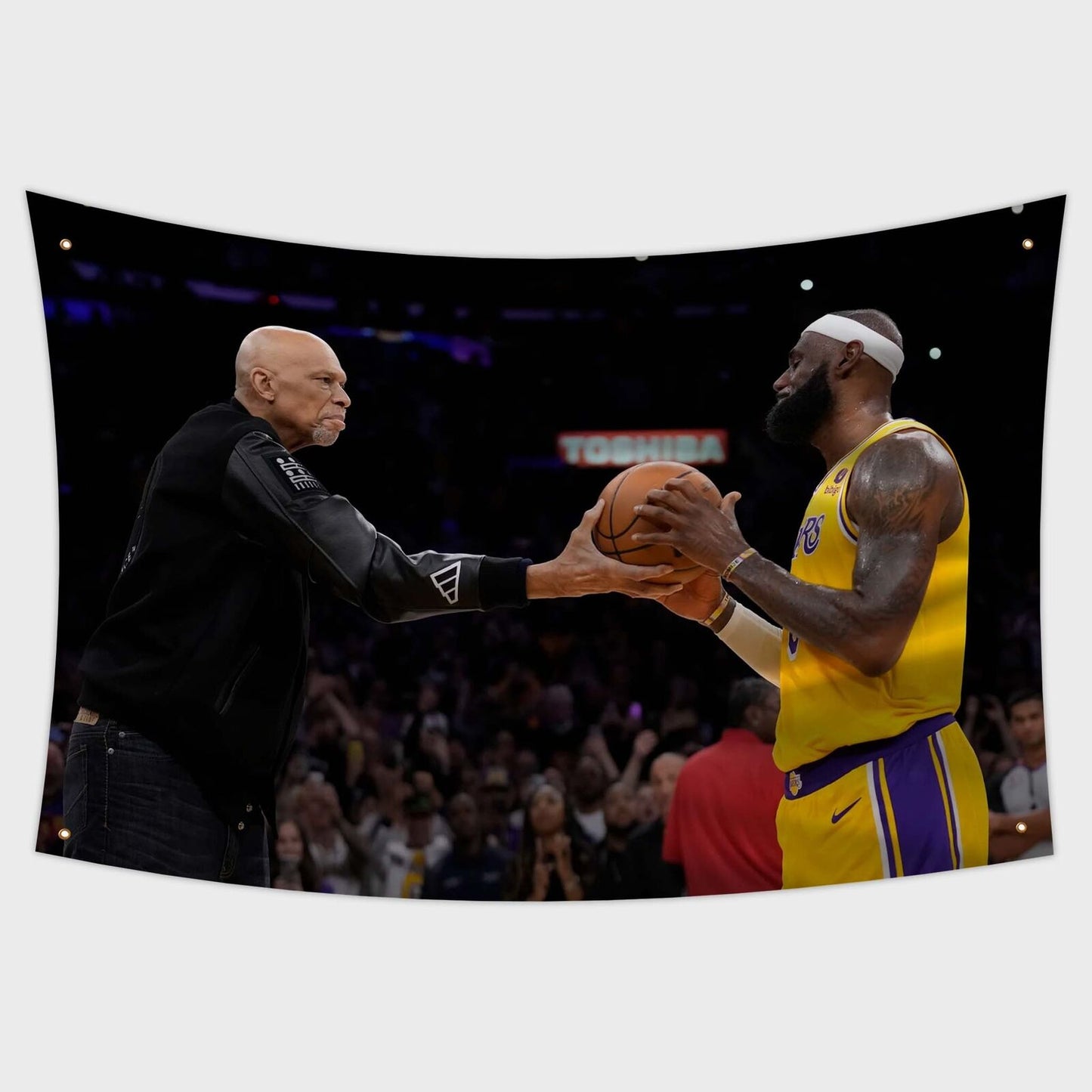 LeBron James Flag | Scoring King James Flag | Lebron College Dorm Room Tapestry