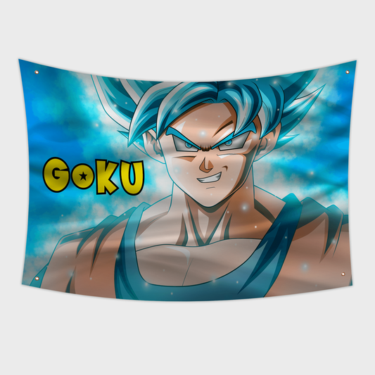 Goku Flag Dragon Ball Z 3x5ft Anime Flag Tapestry