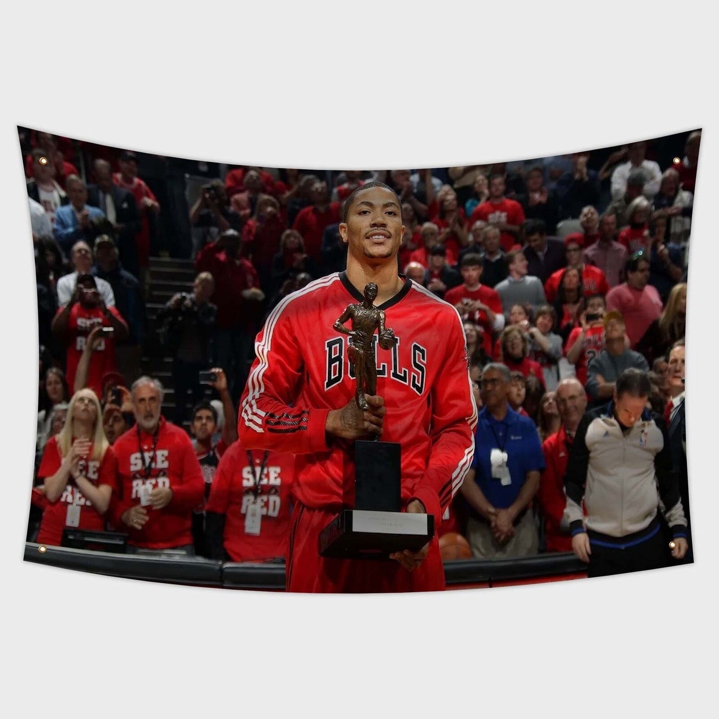 The Youngest MVP Flag | Custom 3x5 Feet NBA Tapestry Design