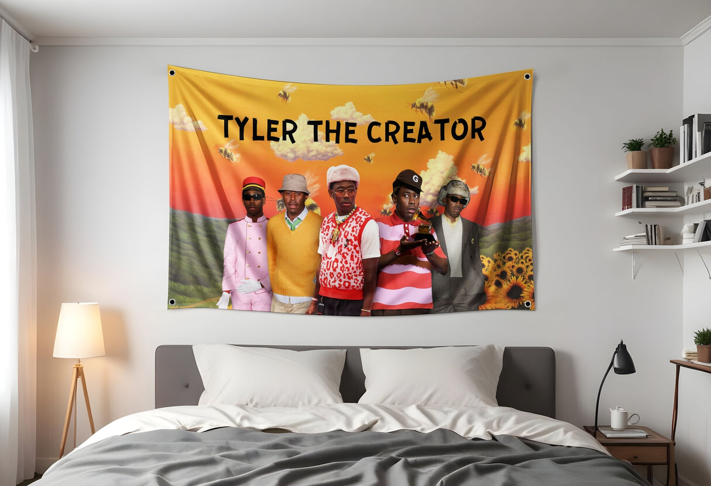 Tyler The Creator Flag | Tyler 3x5ft College Dorm Room Tapestry