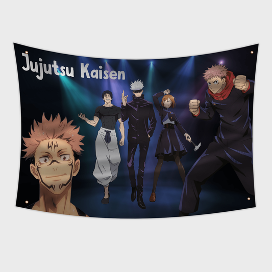 Jujutsu Kaisen Flag 3x5ft Anime Flag Tapestry