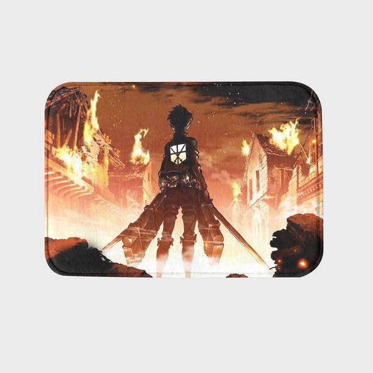 Eren Yeager - Attack on Titans Rug