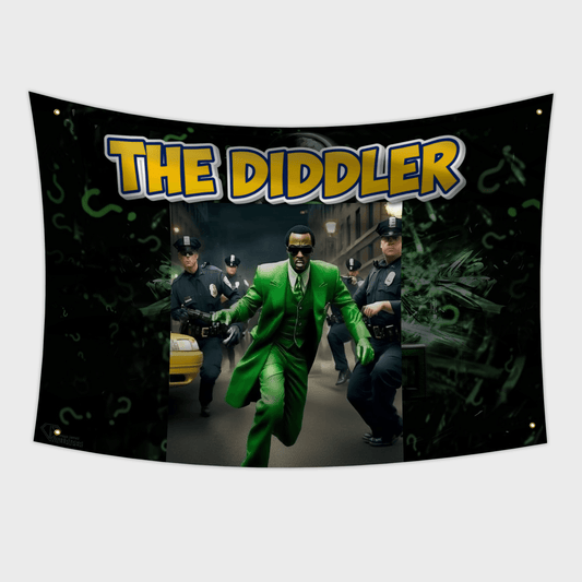 Diddy Flag, 3x5ft flag with the text "The Diddler"