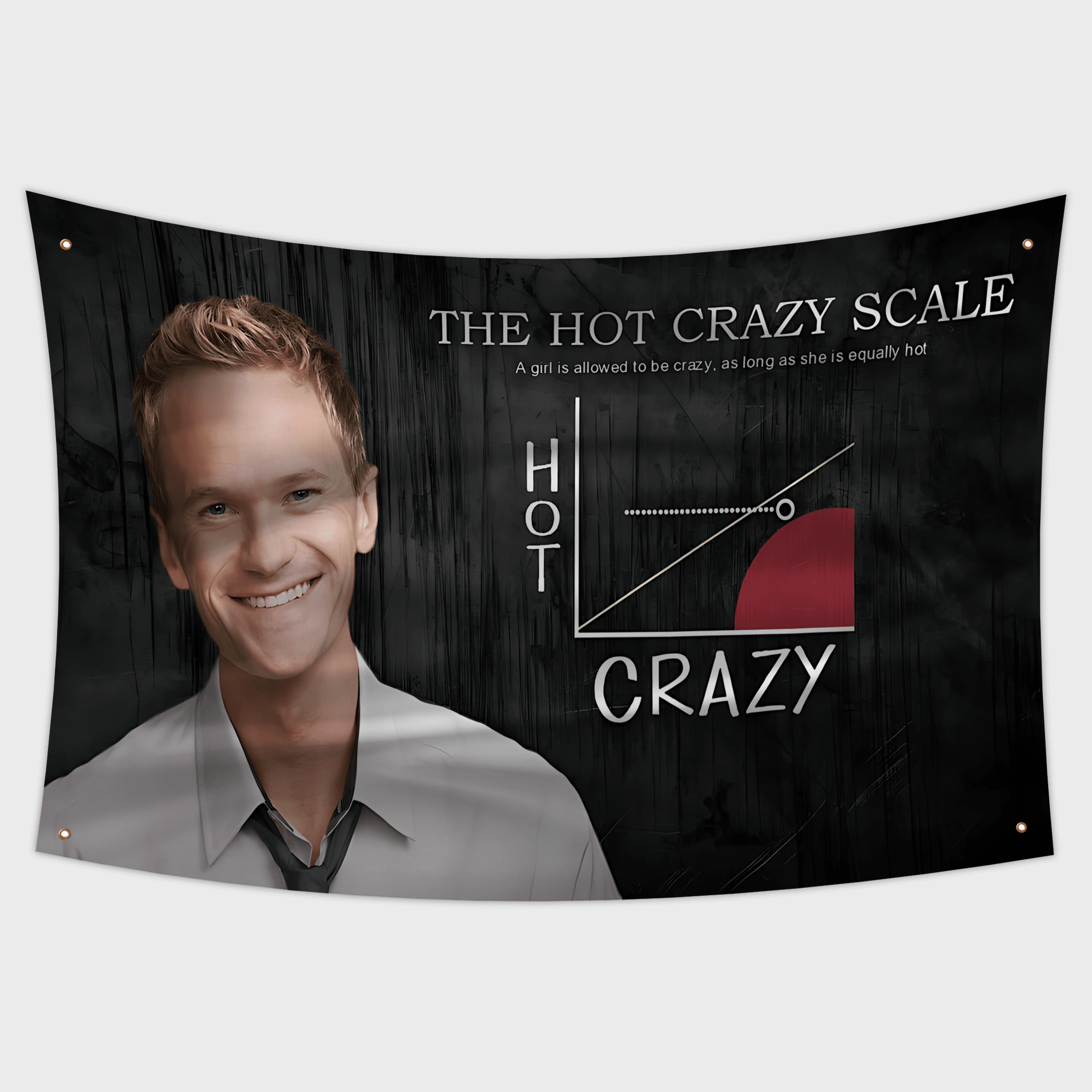 The Hot Crazy Scale From How I Met Your Mother Flag