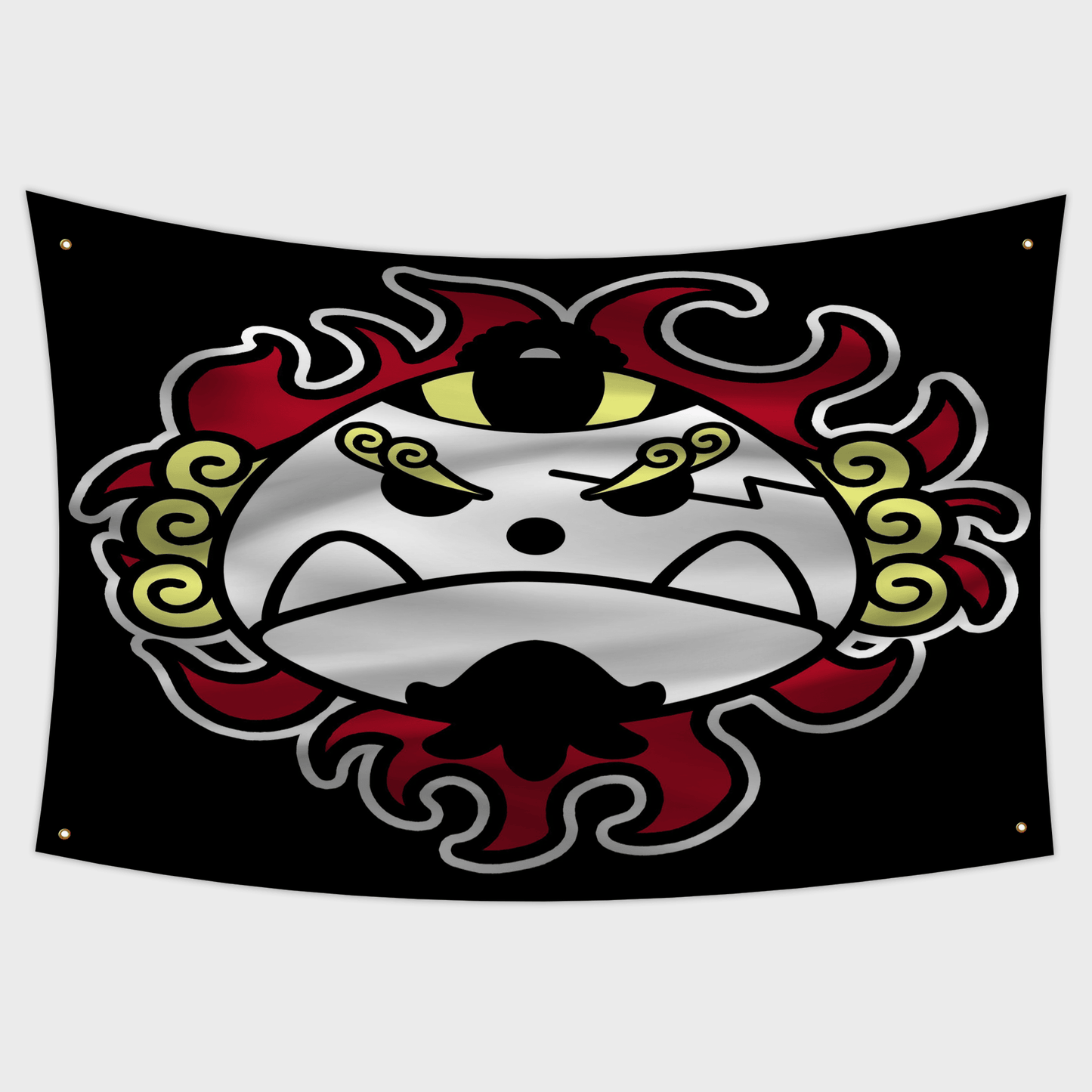 Jinbe One Piece Jolly Roger Flag