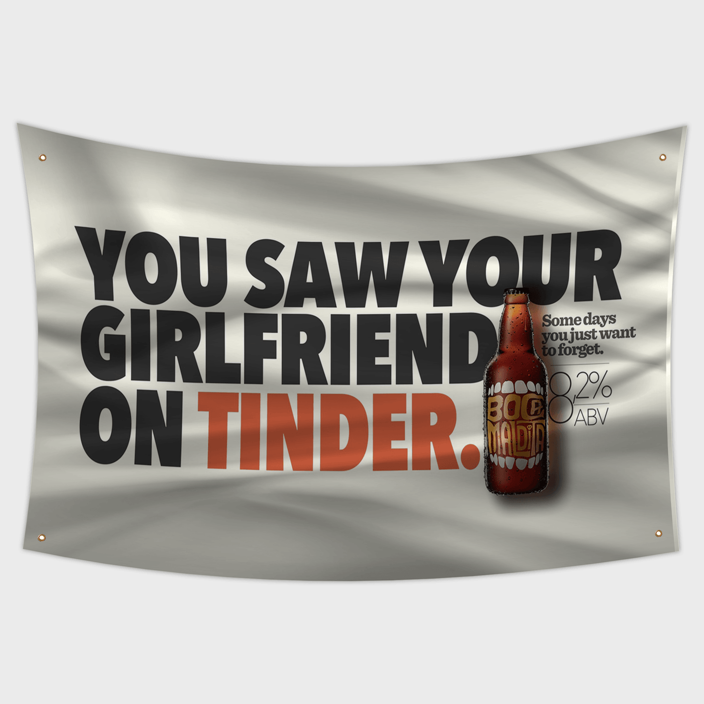 Beer Advertisment Flag