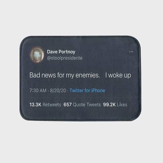 Dave Portnoy Tweet Rug