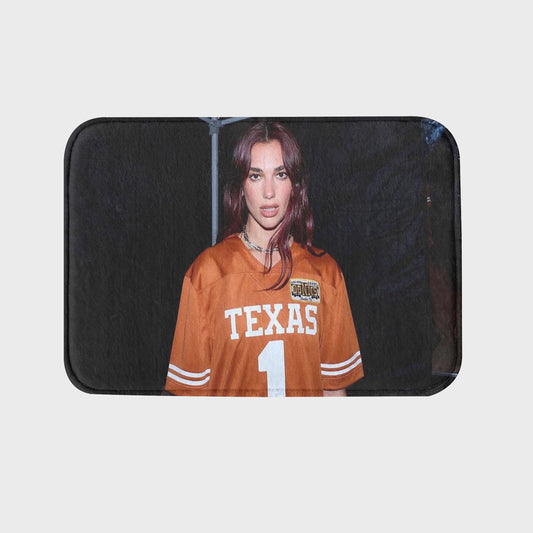 Dua Lipa  Texas Longhorns Rug