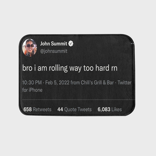 John Summit Rolling Tweet Rug
