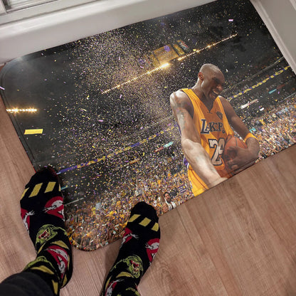 Kobe Game 7 Confetti Rug