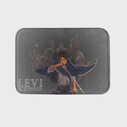 Levi Ackerman AOT Flag 3x5ft Anime Rug