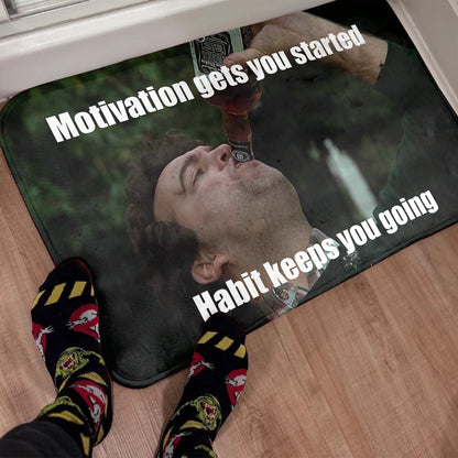 Motivational Drunk Rug