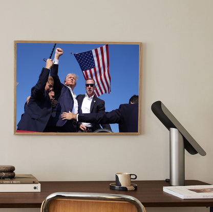 Trump Rally Shooting Poster